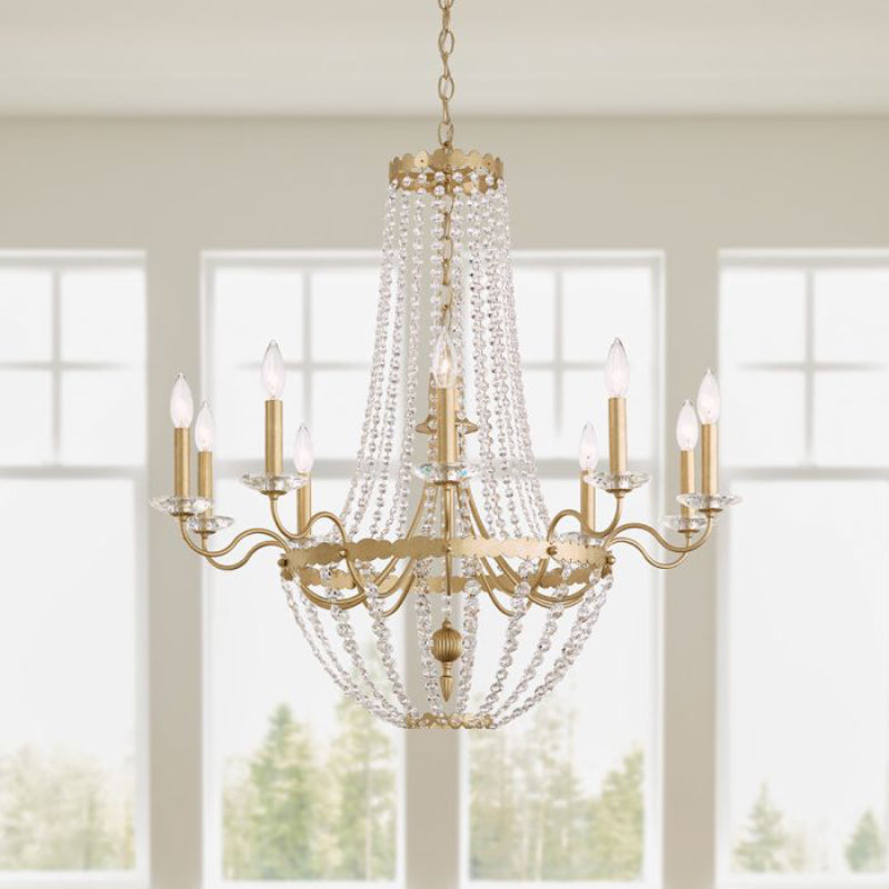 Schonbek ER1018 Early American 10-lt 33" Chandelier