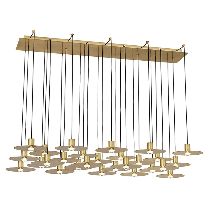 Tech 700TRSPEVS27 Eaves 27-lt 50" LED Chandelier