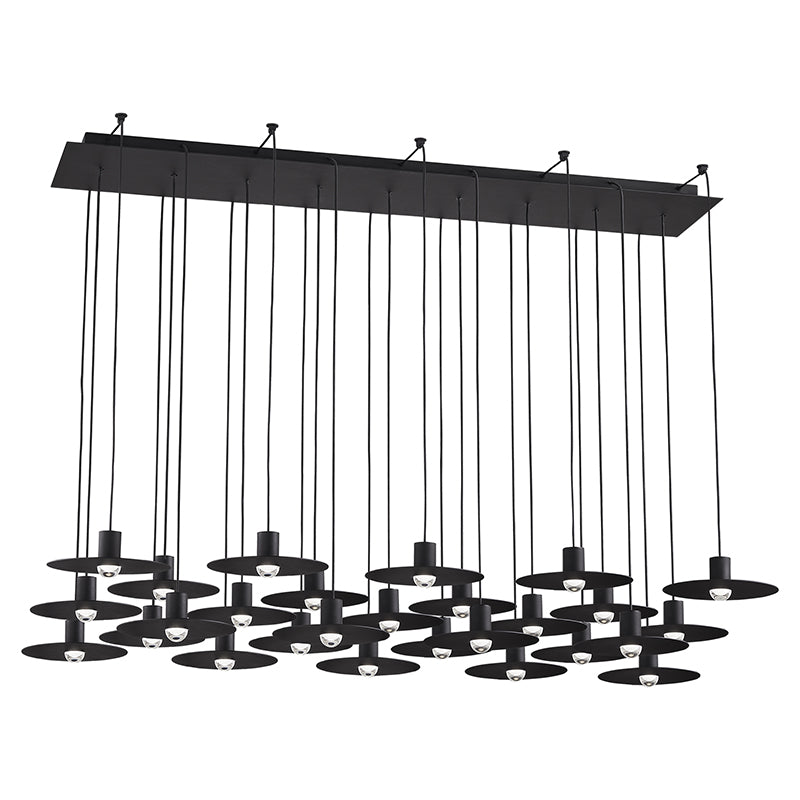 Visual Comfort 700TRSPEVS27 Eaves 27-lt 50" LED Chandelier