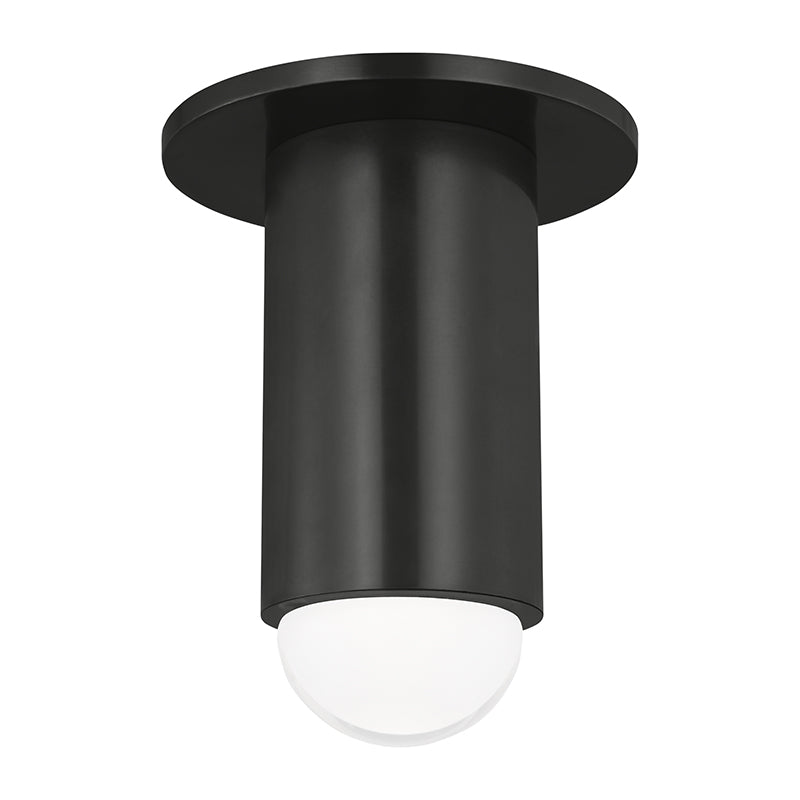 Visual Comfort 700FMEBL Ebell 1-lt 5" LED Small Flush Mount