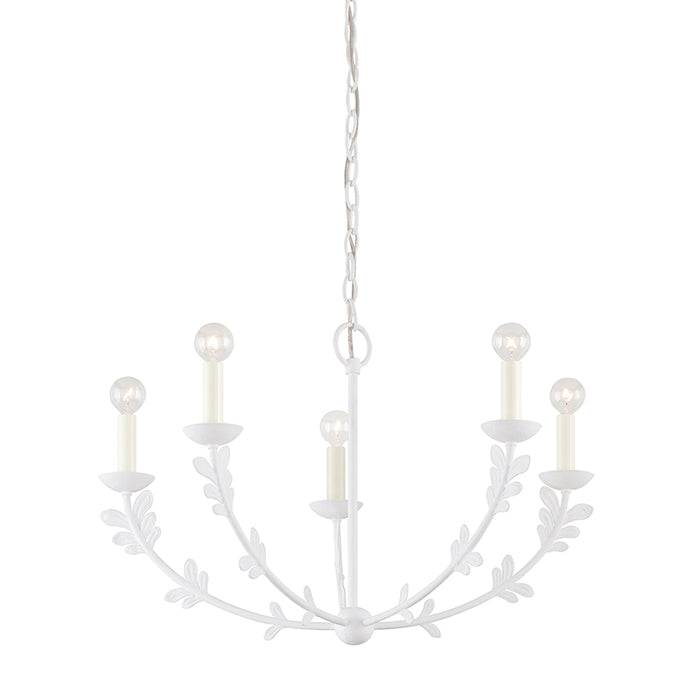 Troy F4428 Florian 5-lt 28" Chandelier