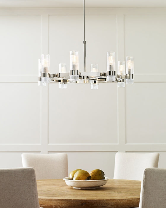 Visual Comfort CC1378 Geneva 8-lt 33" Chandelier