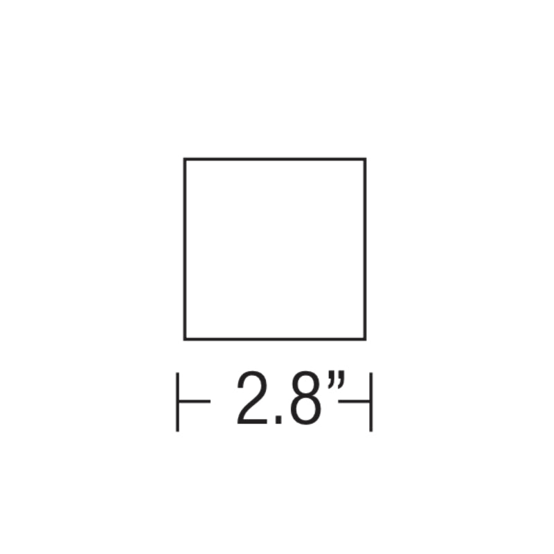 Elite ES3-TL-1328 3" Lensed Downlight Square Trim-Less