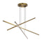 Tech 700LSESN3 Essence Trio 3-lt 50" LED Linear Chandelier