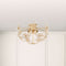 Schonbek DN1218 Esteracae 3-lt 18" Semi-Flush Mount