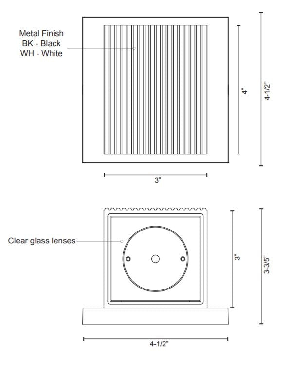 Kuzco EW4405 Mavis LED Indoor/Outdoor Wall Light