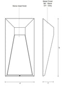 Kuzco EW53916 Twilight LED Outdoor Wall Light