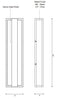 Kuzco EW6824 Caspian LED Outdoor Wall Light