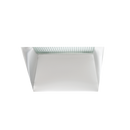 Maxilume HH6SQ-LED 6" Square Recessed with EX-TL-6607 Trimless Lensed Wall Wash - 2000 Lumens
