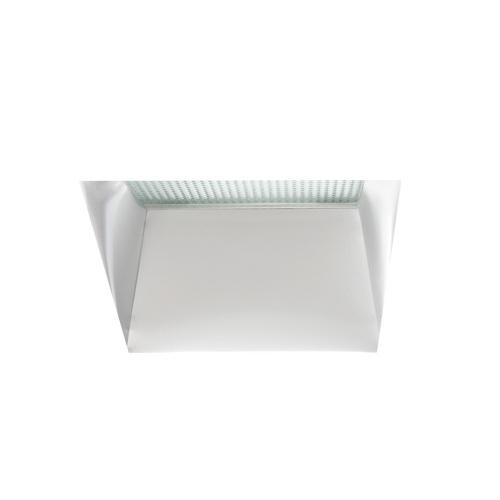 Maxilume HH6SQ-LED 6" Square Recessed with EX-TL-6607 Trimless Lensed Wall Wash - 2000 Lumens