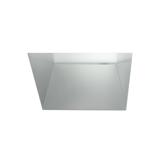 Maxilume HH6SQ-LED 6" Square Recessed with EX-TL-6614 Trimless Lensed Reflector - 2000 Lumens