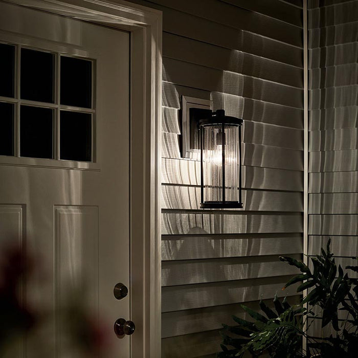 Kichler 59023 Barras 1-lt 16" Tall Outdoor Wall Light