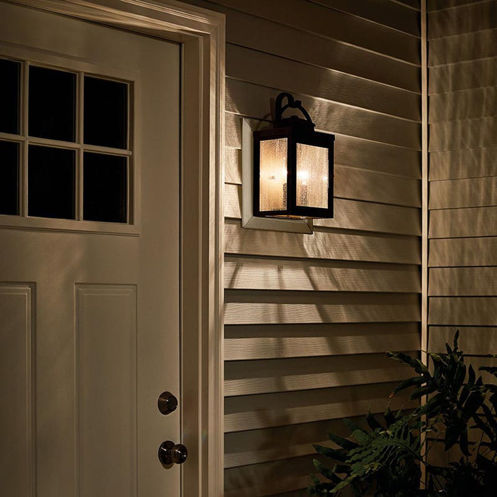 Kichler 59011 Carlson 2-lt 15" Tall Outdoor Wall Light