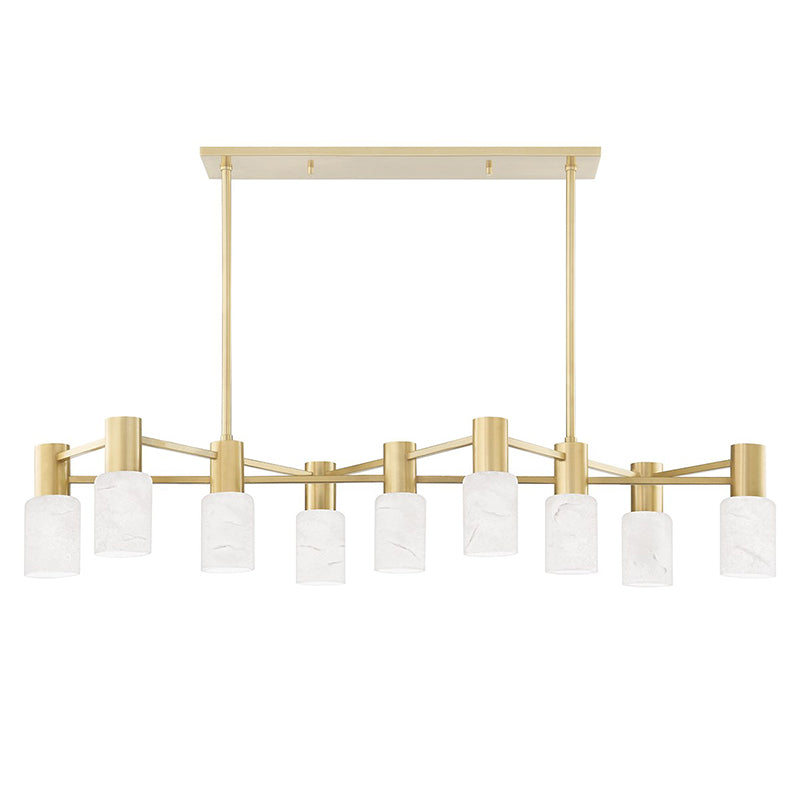 Hudson Valley 4248 Centerport 9-lt 48" LED Linear Chandelier