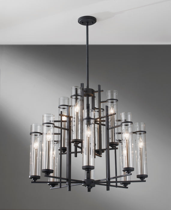 Generation F2629 Ethan 12-lt Multi Tier Chandelier