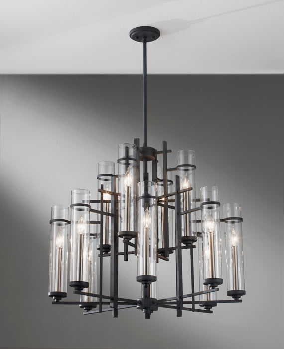 Feiss F2629 Ethan 12-lt Multi Tier Chandelier