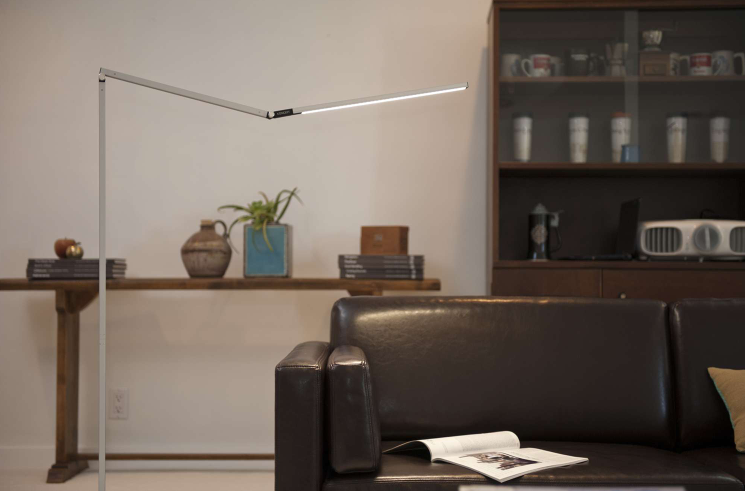 Z-Bar LED Floor Lamp by Koncept