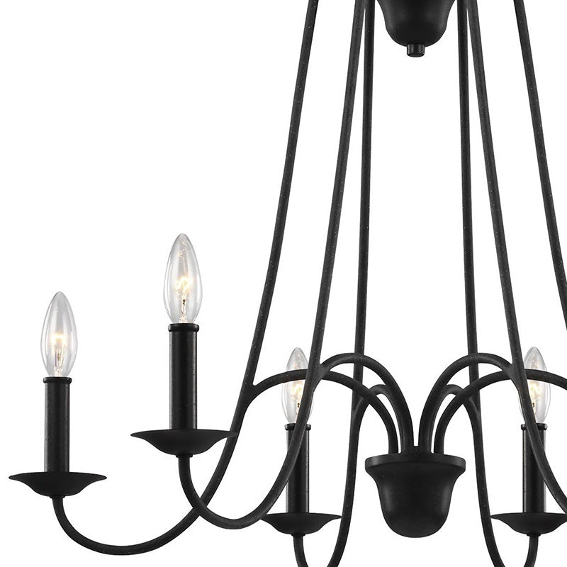 Sea Gull F3205 Boughton 6-lt 28" Chandelier