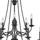 Sea Gull F3206 Boughton 10-lt 31" Chandelier