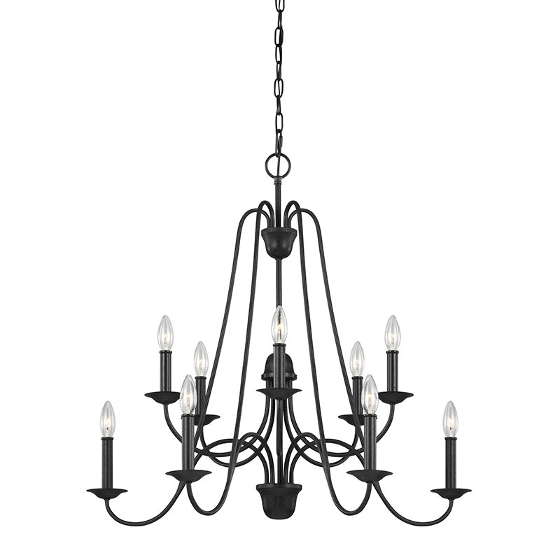 Sea Gull F3206EN Boughton 10-lt 31" LED Chandelier