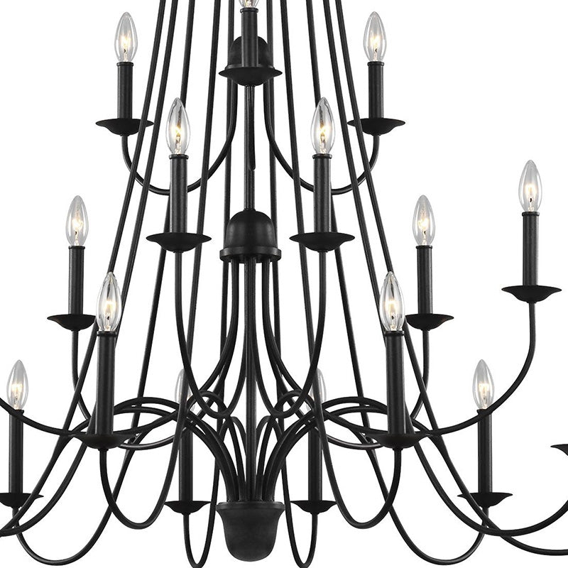 Sea Gull F3207 Boughton 18-lt 46" Chandelier