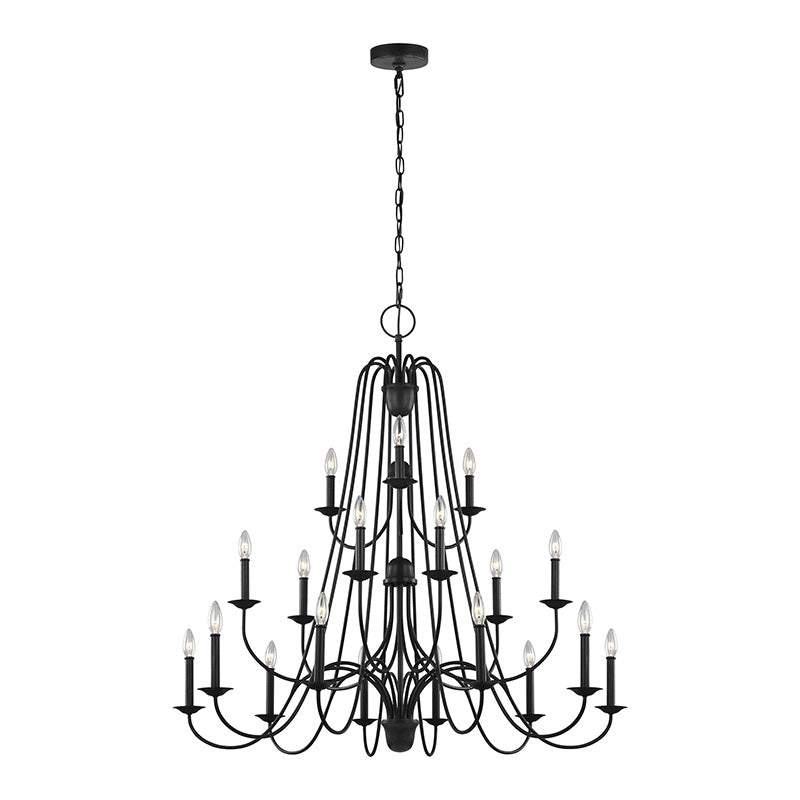 Sea Gull F3207 Boughton 18-lt 46" Chandelier