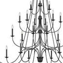 Sea Gull F3208EN Boughton 24-lt 64" LED Chandelier