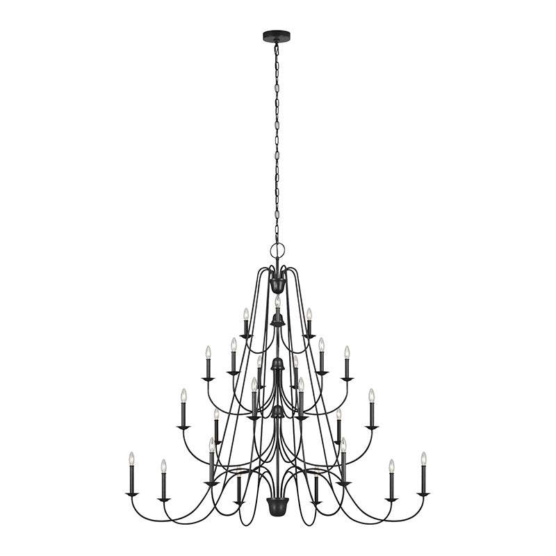Sea Gull F3208EN Boughton 24-lt 64" LED Chandelier
