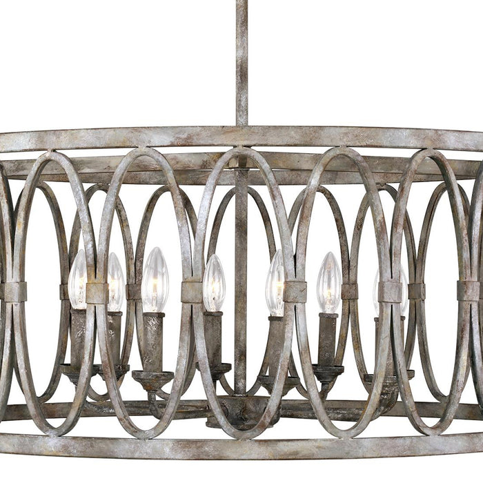 Feiss F3351 Patrice 8-lt 32" Chandelier