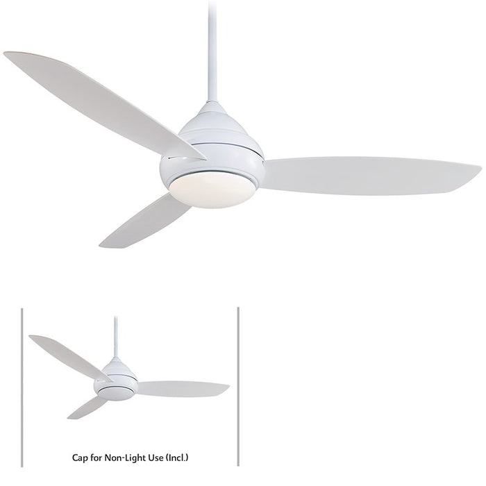 Minka Aire F477L Concept I 58" Outdoor Ceiling Fan with LED Light Kit