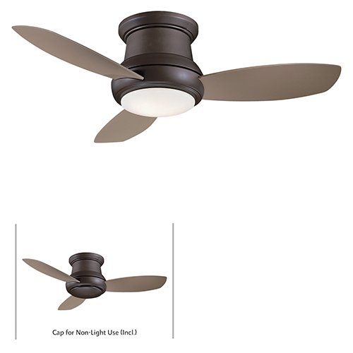Minka Aire F518L Concept II 44" Ceiling Fan with LED Light Kit