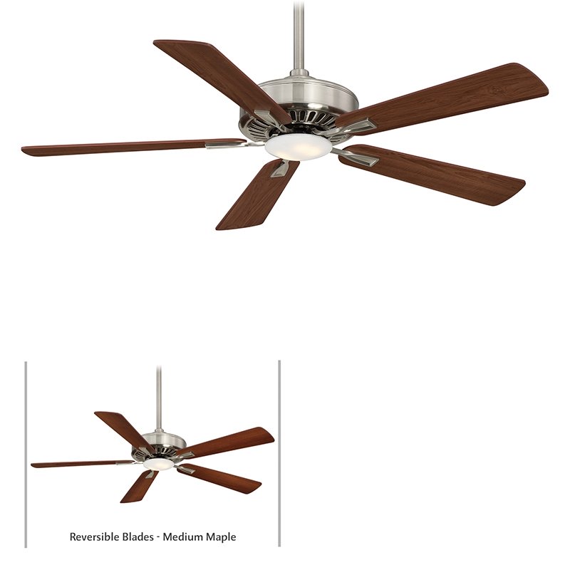 Minka Aire F556L Contractor Plus 52" Ceiling Fan with LED Light Kit