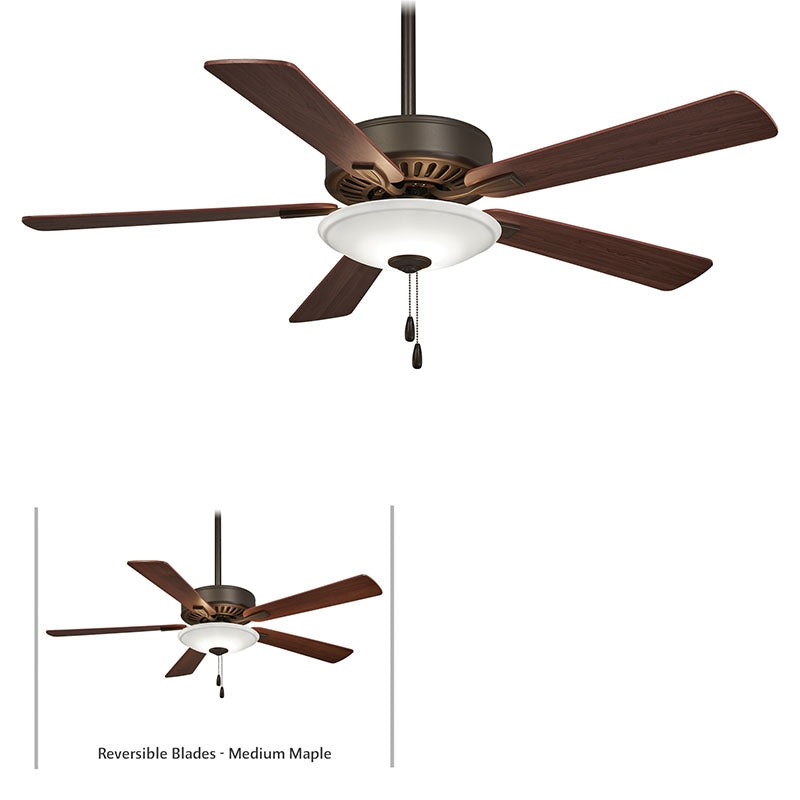 Minka Aire F656L Contractor Uni-Pack LED 52" Ceiling Fan with LED Light Kit