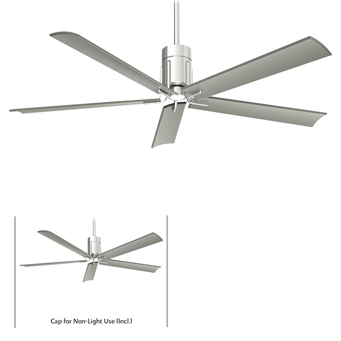 Minka Aire F684L Clean 60" Ceiling Fan with LED Light Kit