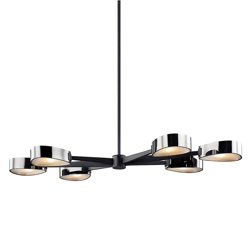 Troy F7336 Allisio 6-lt 21" Chandelier