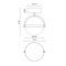Alora FM301001 Globo 1-lt 7" LED Flush Mount