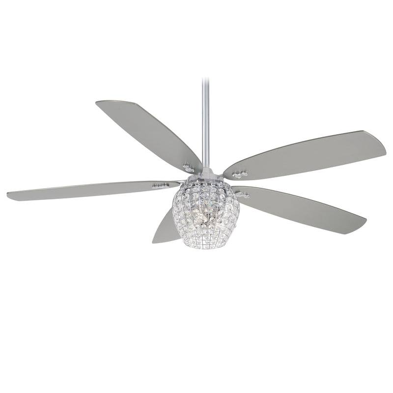Minka Aire F902L Bling 56" Ceiling Fan with LED Light Kit
