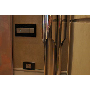 Adorne AWM4G 4-Gang Screwless Wall Plate