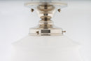 Hudson Valley 3409F Petersburg 1-lt 10" Semi Flush