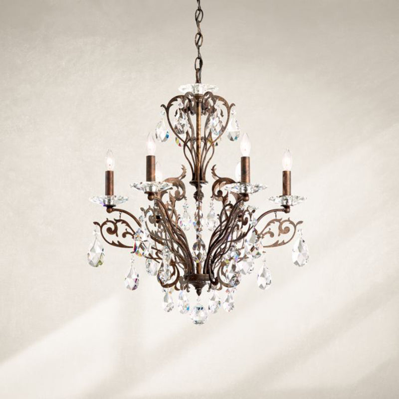 Schonbek FE7006 Filigrae 6-lt 23" Chandelier