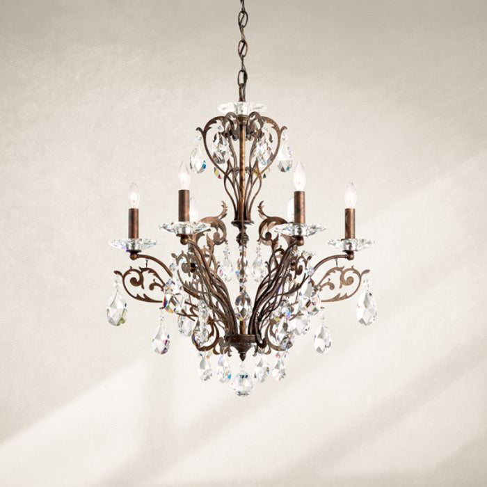Schonbek FE7006 Filigrae 6-lt 23" Chandelier