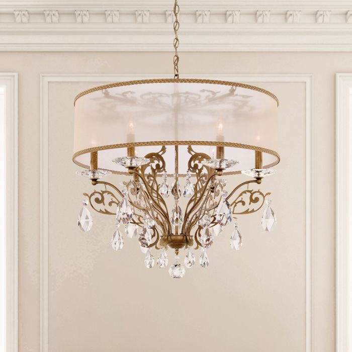 Schonbek FE7066 Filigrae 6-lt 24" Chandelier