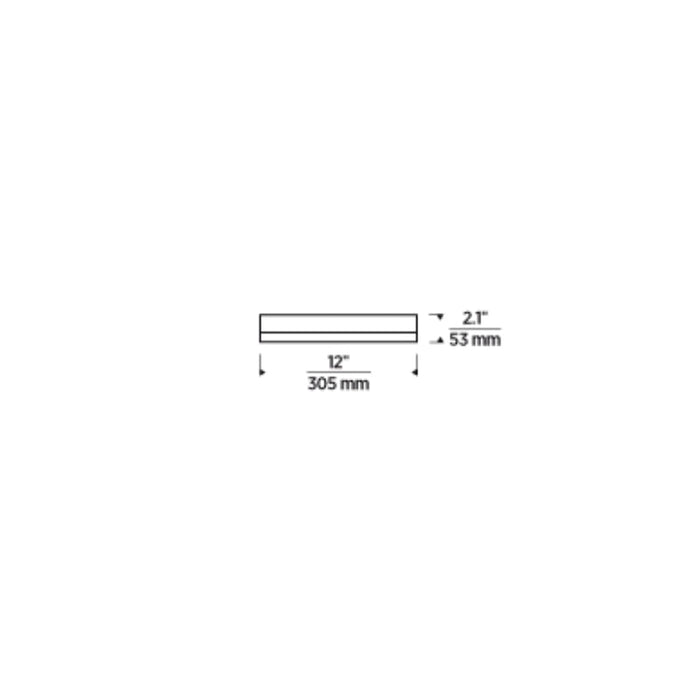 Tech 700FMFIN Finch 12" LED Round Flush Mount
