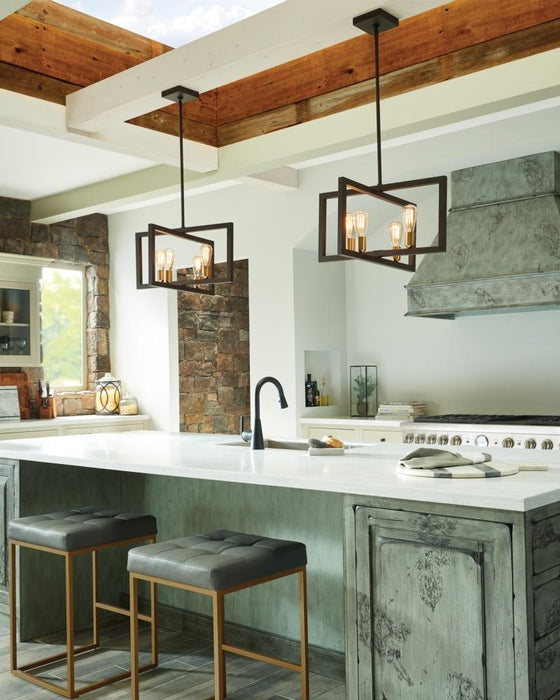 Visual Comfort F3145 Finnegan 4-lt Chandelier