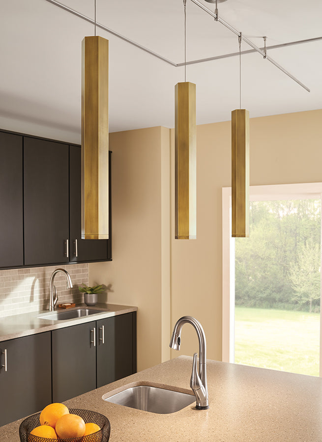 Visual Comfort Blok Large 1-lt 3" LED Pendant