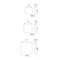 dweLED FM-4006 Dice 6" LED Ceiling / Wall Flush Mount