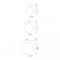 dweLED FM-4111 Slice 11" LED Ceiling Flush Mount