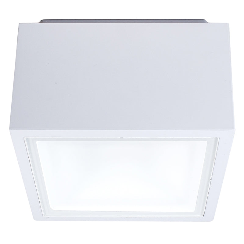 Modern Forms FM-W9200 Bloc 1-lt 6" LED Outdoor Flush Mount