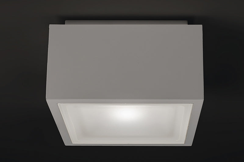 Modern Forms FM-W9200 Bloc 1-lt 6" LED Outdoor Flush Mount