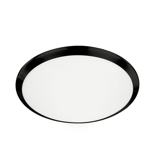 Kuzco FM1512 Malta 12" LED Flush Mount - Black